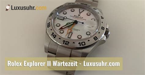 rolex wartezeit liste.